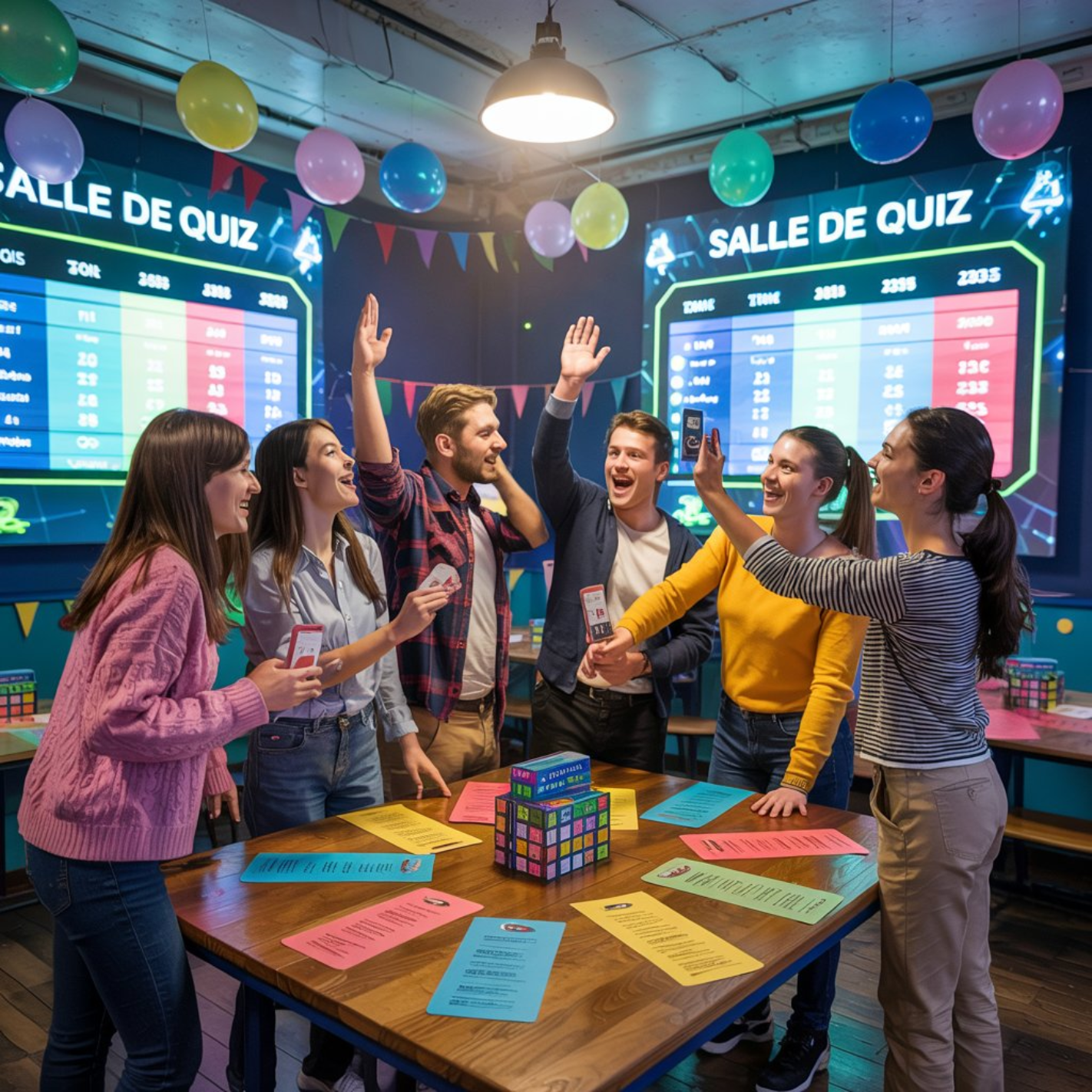 Quiz interactif, Blind test & Karaoké